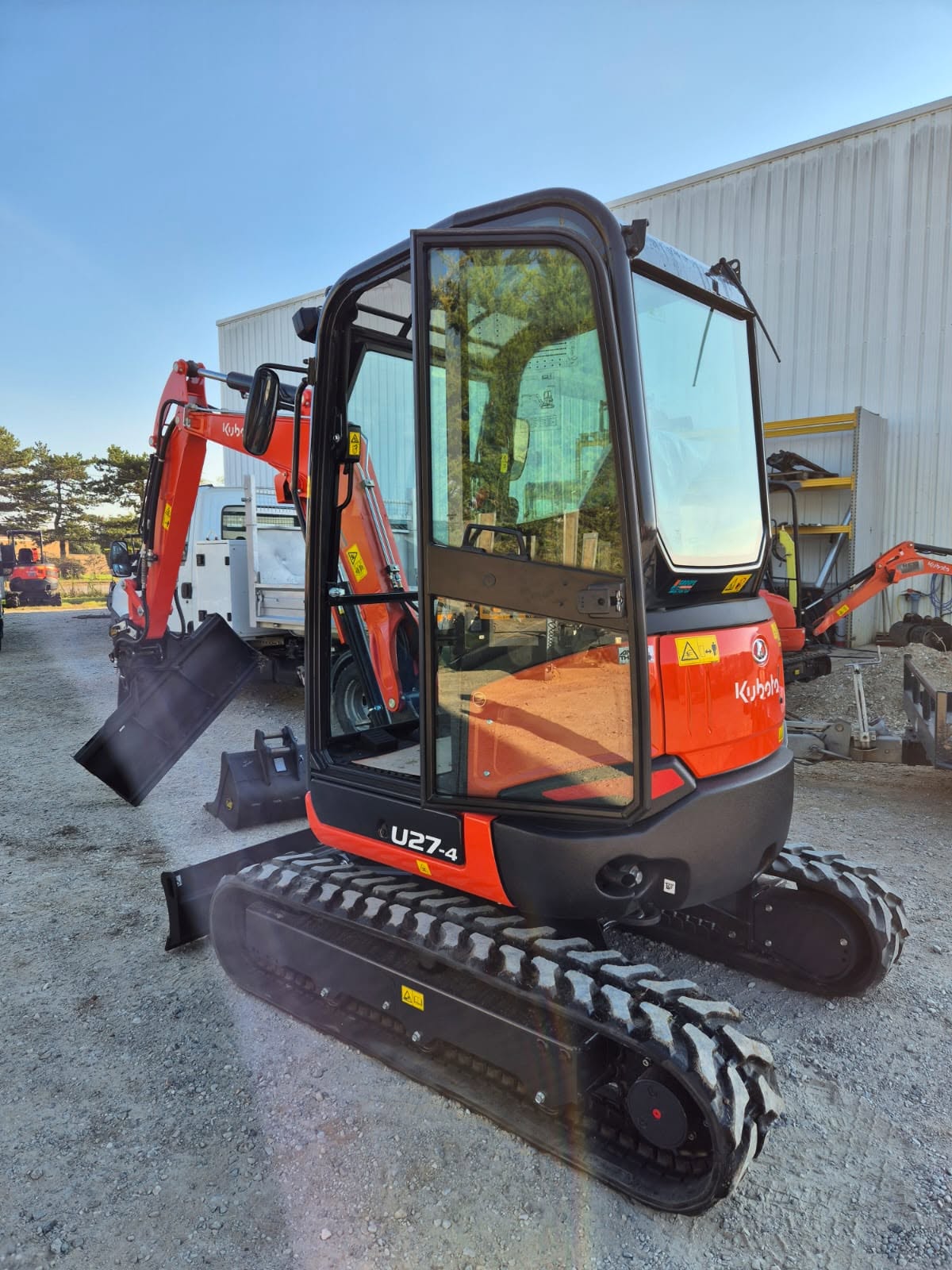 Mini-pelle Kubota U27-4