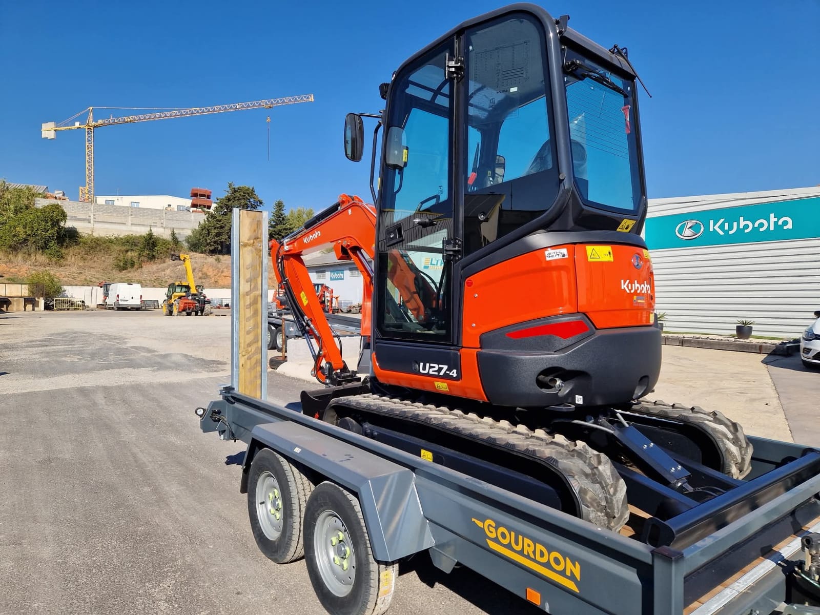 Kubota U27-4 GLAT HI Mini-Pelle